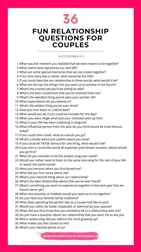 Couple Questions Game: 150+ Fun Questions to Ask .